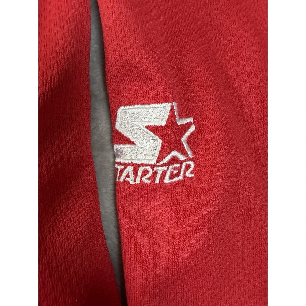 Vintage Starter Detroit Red Wings Jersey Mens XL NHL Hockey Red Pullover